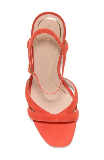Cole Haan Constantina Ankle Strap Sandal In Orange