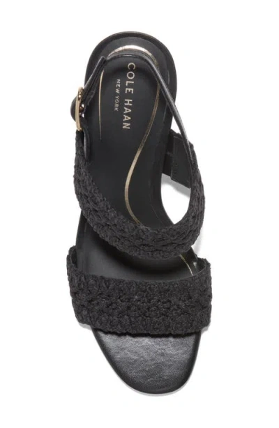Cole Haan Harlan Woven Double Band Slingback Sandal In Multi