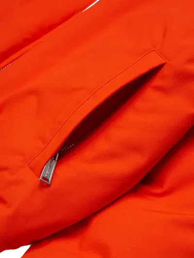 Dsquared2 Maple-leaf-print Bomber Jacket In Red
