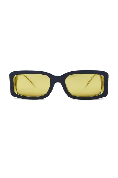 Diesel Rectangle Sunglasses In Black