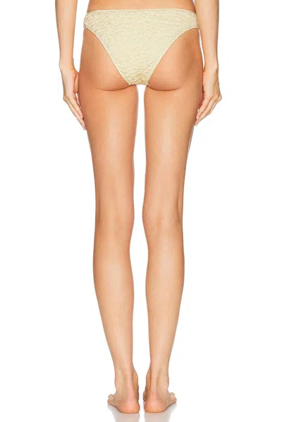 Juillet Lea Bikini Bottom In Gold