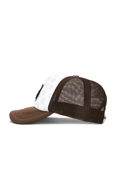 Vandythepink Eye Logo Patch Trucker Hat In Pattern