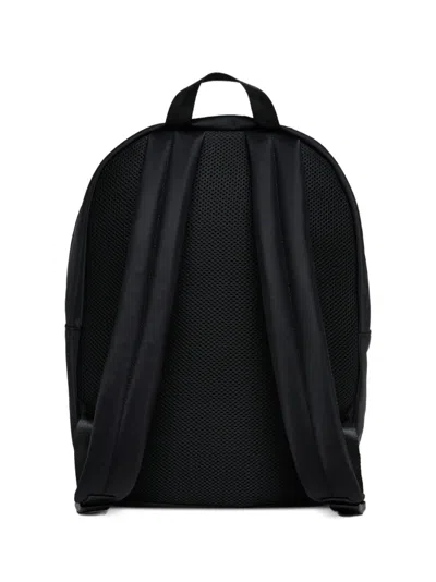 Diesel Logo-print Backpack In Black
