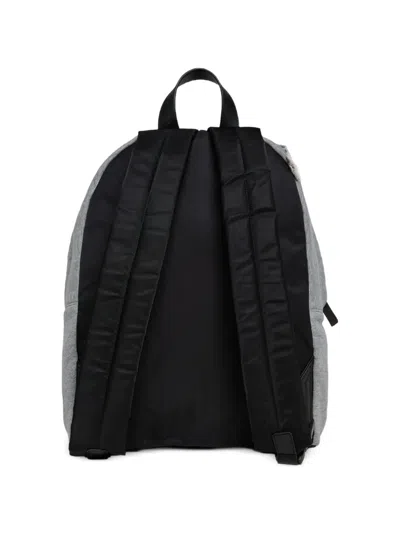 Dsquared2 Distressed Logo-patch Backpack In Gray