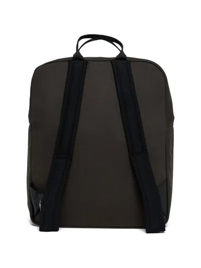 Marni Logo-print Backpack In Brown