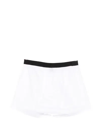 Tom Ford Logo-waistband Boxer In Black