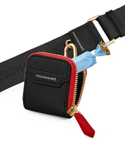 Maison De Sabre Utility Shoulder Strap In Red