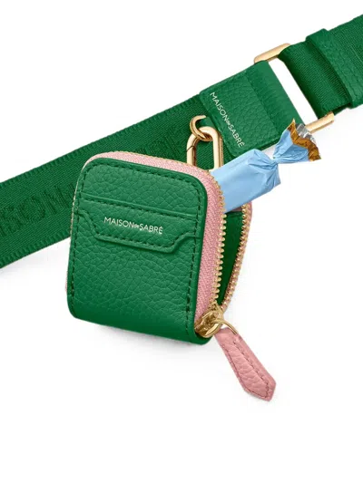 Maison De Sabre Utility Strap Shoulder Strap In Red