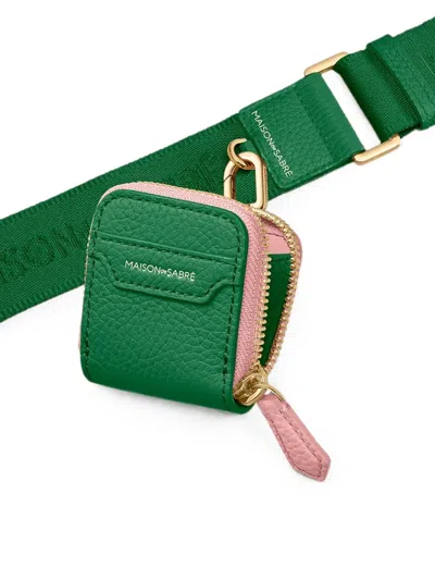 Maison De Sabre Utility Strap Shoulder Strap In Red