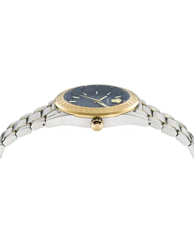 Versace Men's V-code Watch In Orange