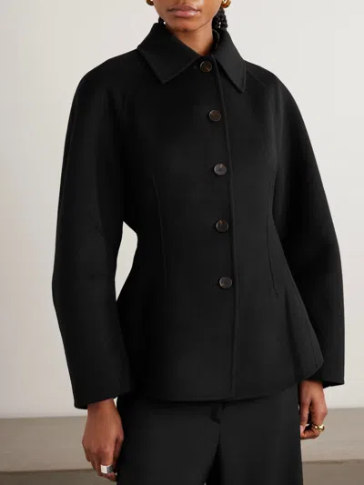Rohe Button Jacket In Black