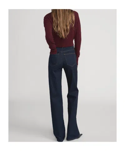 Frame Womens Pinot Fleck-knit Turtleneck Cashmere Jumper In Red