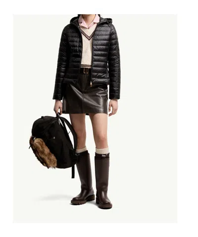 Moncler Igelhood Short Down Jacket In Multi