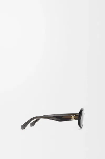 Loewe Mini Anagram Steps Rectangular Sunglasses In Pink