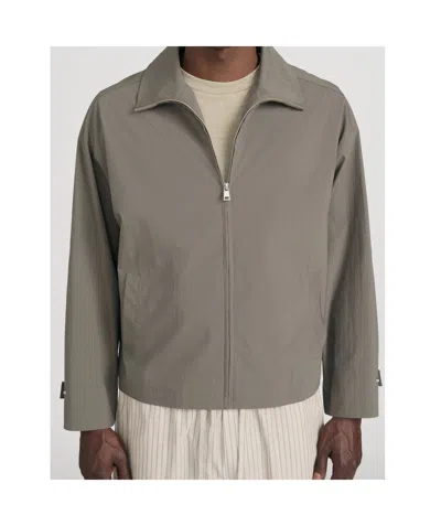 Frame Nylon Jacket In Gray
