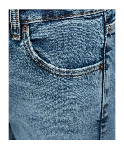 Frame Belt Loop Jeans In Blue