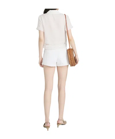 Frame Short Sleeve Shirt In Multi