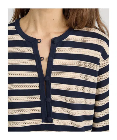 Frame The Easy Captain Pullover In White