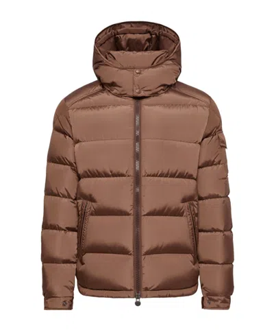 Moncler Maya Matte Short Down Jacket In Multi