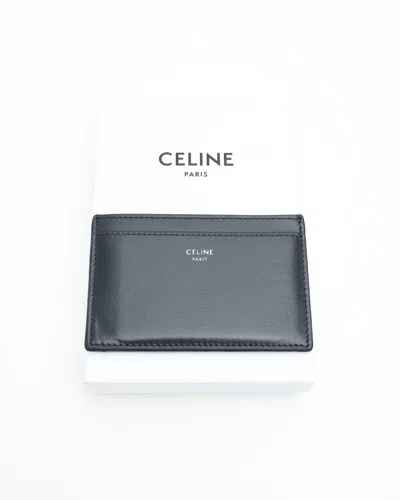 Celine Céline Card Holder In Red
