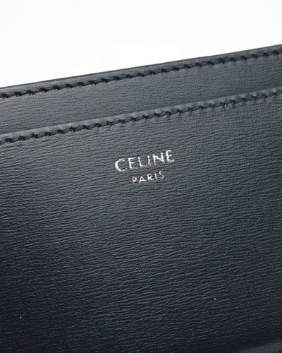 Celine Céline Card Holder In Red