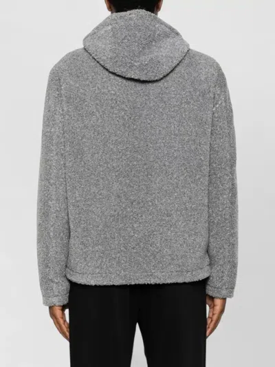 Herno Down Coat Hood And Side Pockets In Multi