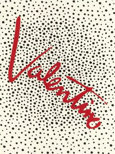 Valentino Off-white Little Star Starry Polka Dot Scarves In Neutral