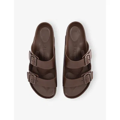 Birkenstock Arizona Essentials Slide Sandal In Brown