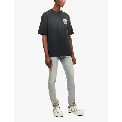 Amiri Mens Black 1994 Logo-print Skate Cotton-jersey T-shirt In Black