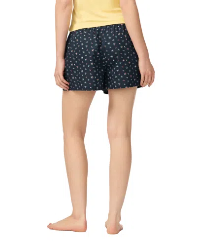 Gap Women's Poplin Pull-on Boxer Shorts In Blue
