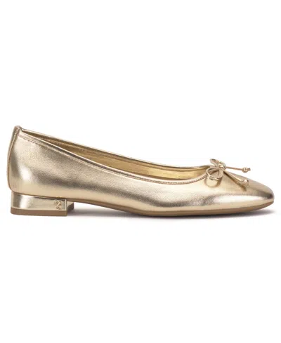 Vince Camuto Jenlea Ballet Flat In Gold