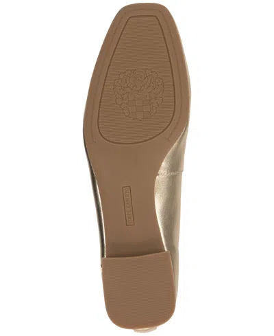 Vince Camuto Jenlea Ballet Flat In Gold