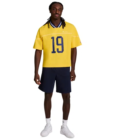 Champion Gridiron Football Jersey, Script Logo In Yellow