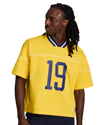 Champion Gridiron Football Jersey, Script Logo In Yellow