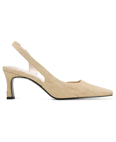 Karl Lagerfeld Sheenz Pointed Toe Slingback Pump In Multi