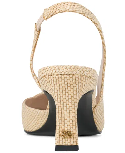 Karl Lagerfeld Sheenz Pointed Toe Slingback Pump In Multi