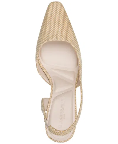 Karl Lagerfeld Sheenz Pointed Toe Slingback Pump In Multi