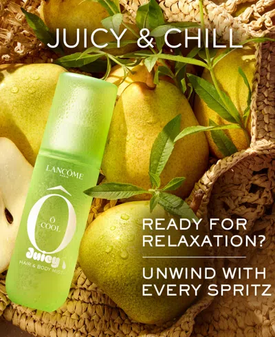Lancôme O Cool Juicy Hair And Body Mist 100ml In Transparent