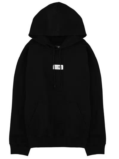 Mm6 Maison Margiela Cotton Sweatshirt For Men In Black