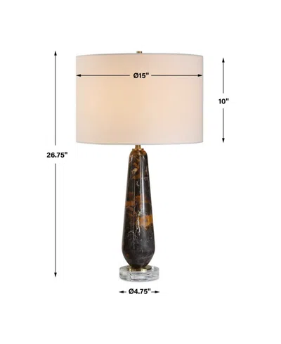 Uttermost Dames 26.75" Marble Table Lamp In Multi