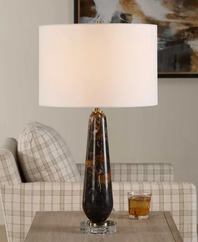 Uttermost Dames 26.75" Marble Table Lamp In Multi