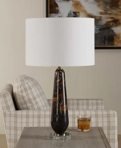 Uttermost Dames 26.75" Marble Table Lamp In Multi