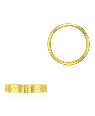 Roxy Waterproof Yellow Waves Ring In Gold