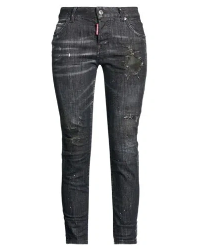 Dsquared2 Nirvana Jeans In Black