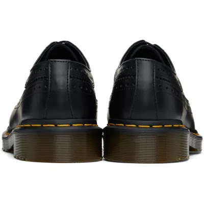 Dr. Martens Herren Vintage 3989 Quilon Leder Brogues Schuhe In Schwarz