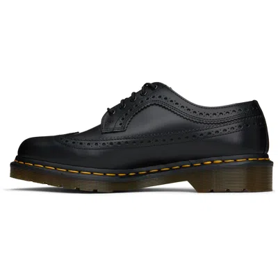 Dr. Martens Herren Vintage 3989 Quilon Leder Brogues Schuhe In Schwarz