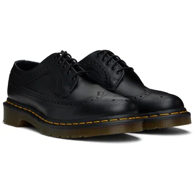 Dr. Martens Herren Vintage 3989 Quilon Leder Brogues Schuhe In Schwarz