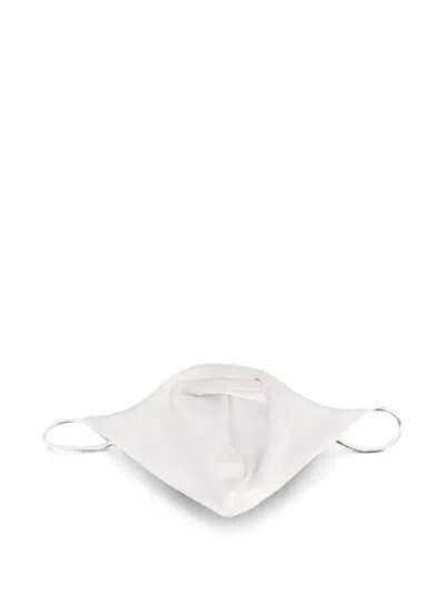 Isaia Check-pattern Face Mask In Blue