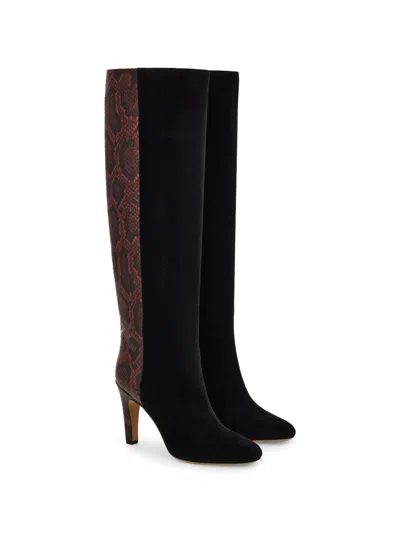 Ferragamo Knee-high Boots In Multi