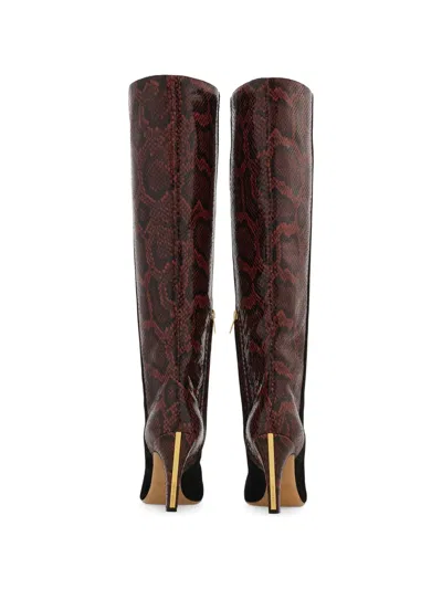Ferragamo Knee-high Boots In Multi